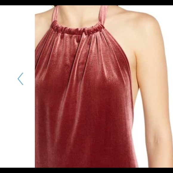 Bishop + Young Glittering Halter Dress - Picture 3 of 3